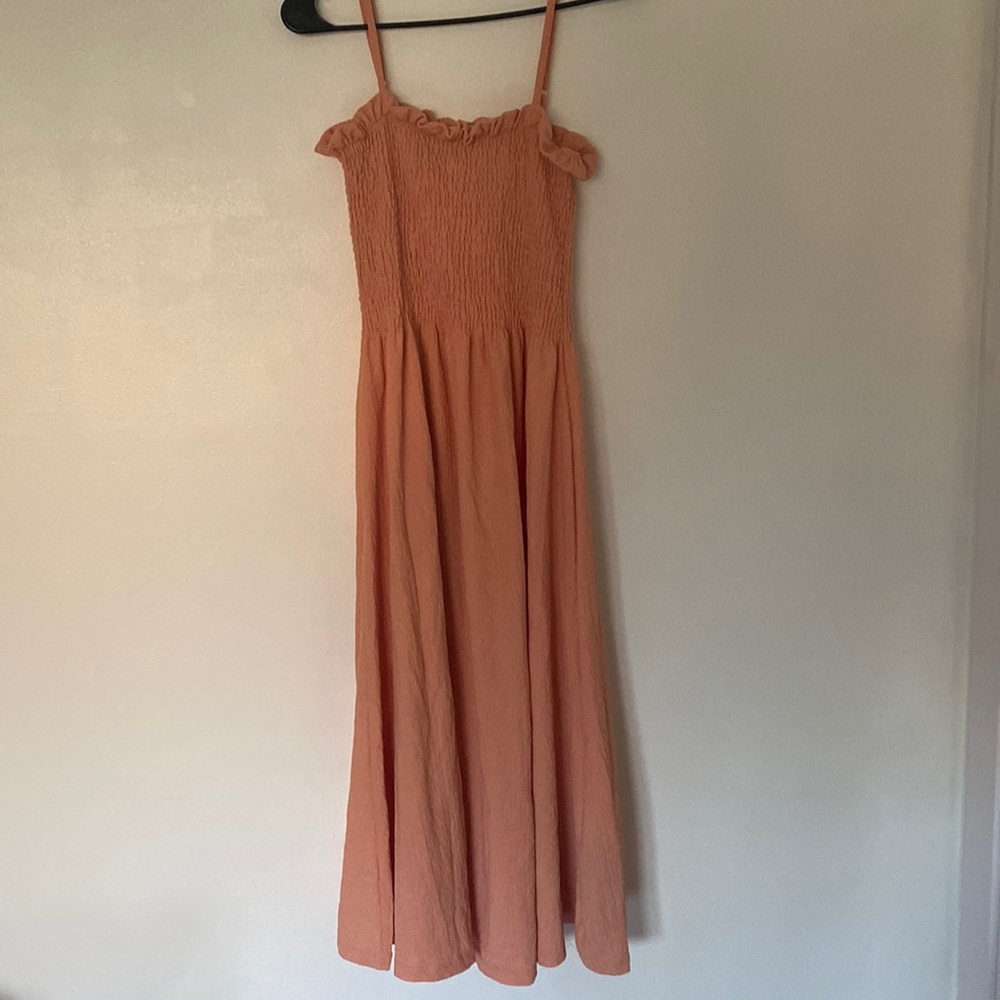 Hi! Today I am selling a beautiful coral summer dress for girls and tweens:)